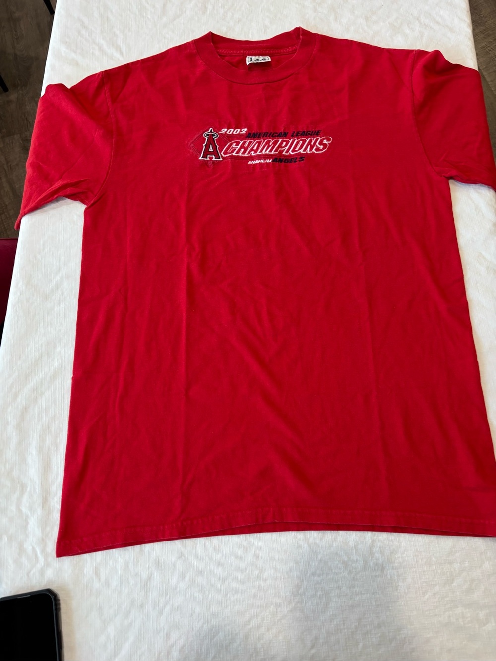 Vintage mlb Anaheim Angels shirt 2002 champions